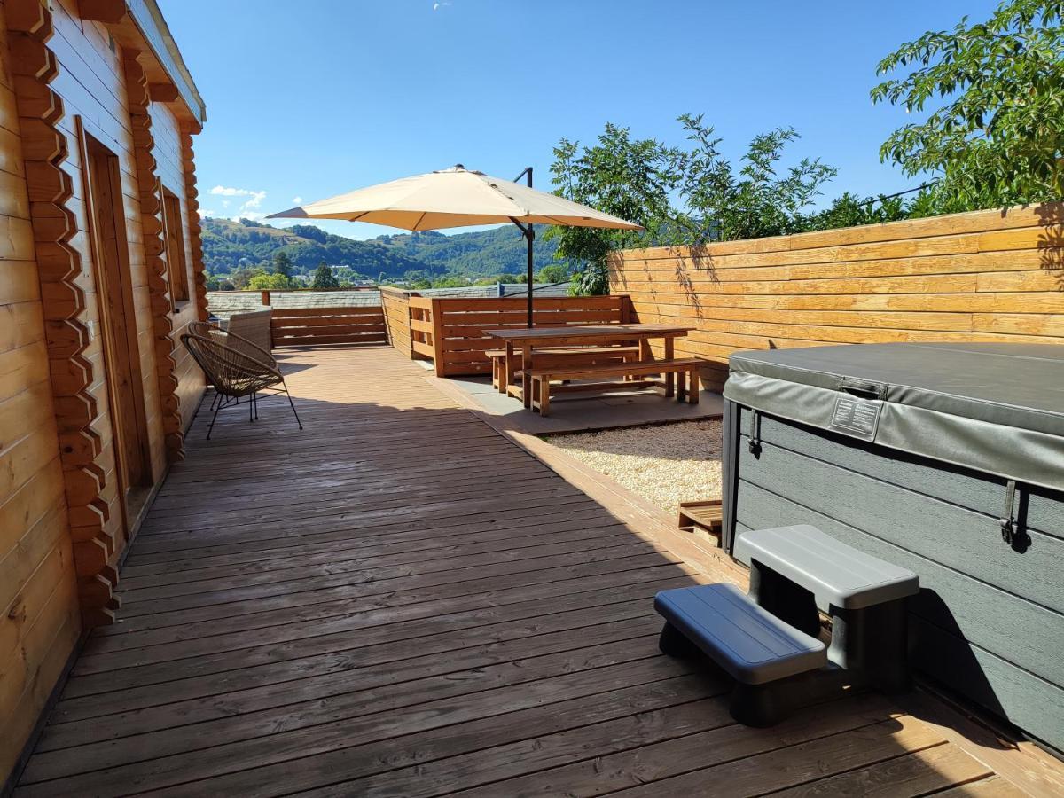Le Chalet Jacuzzi Et Detente 4 Etoiles Bagneres-de-Bigorre Bagian luar foto