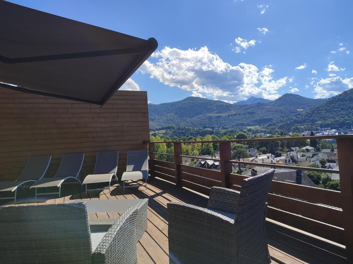 Le Chalet Jacuzzi Et Detente 4 Etoiles Bagneres-de-Bigorre Bagian luar foto