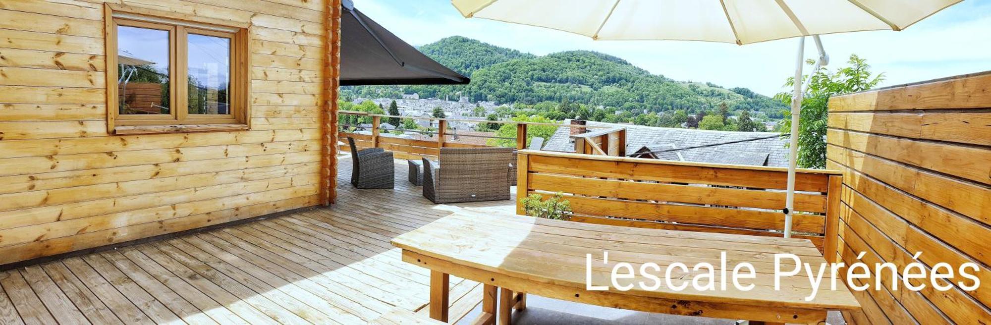Le Chalet Jacuzzi Et Detente 4 Etoiles Bagneres-de-Bigorre Bagian luar foto
