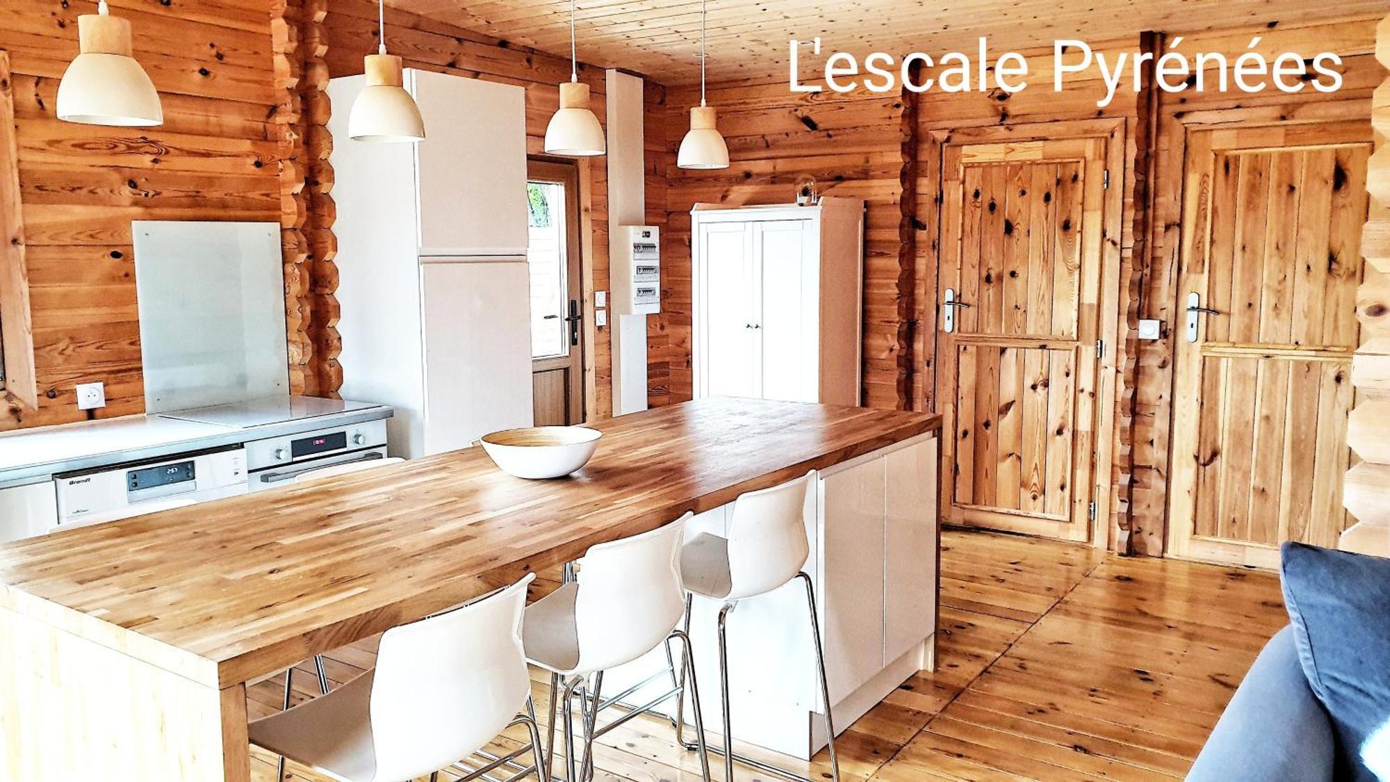 Le Chalet Jacuzzi Et Detente 4 Etoiles Bagneres-de-Bigorre Bagian luar foto