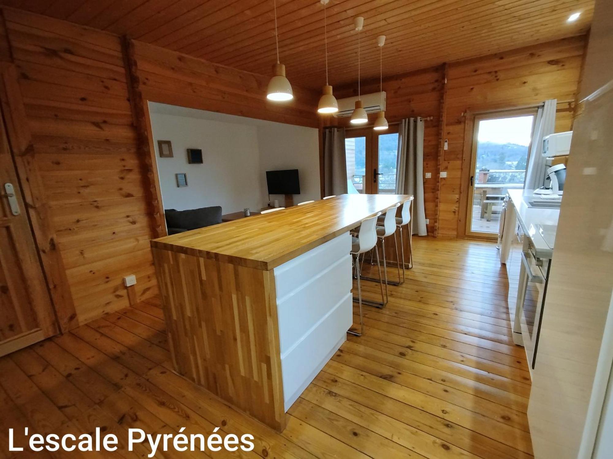 Le Chalet Jacuzzi Et Detente 4 Etoiles Bagneres-de-Bigorre Bagian luar foto