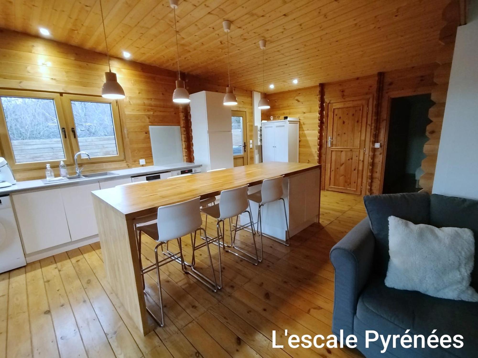 Le Chalet Jacuzzi Et Detente 4 Etoiles Bagneres-de-Bigorre Bagian luar foto